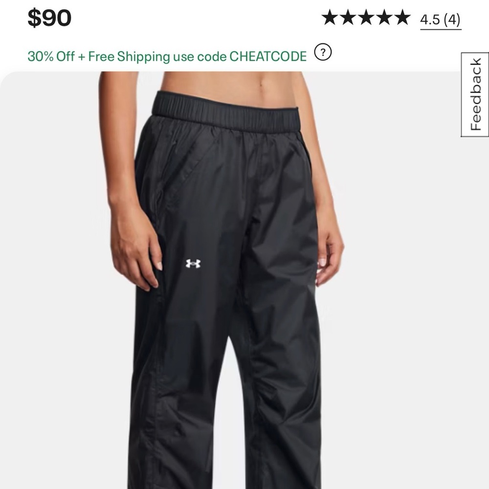 Under Armour Women's Rain Pants